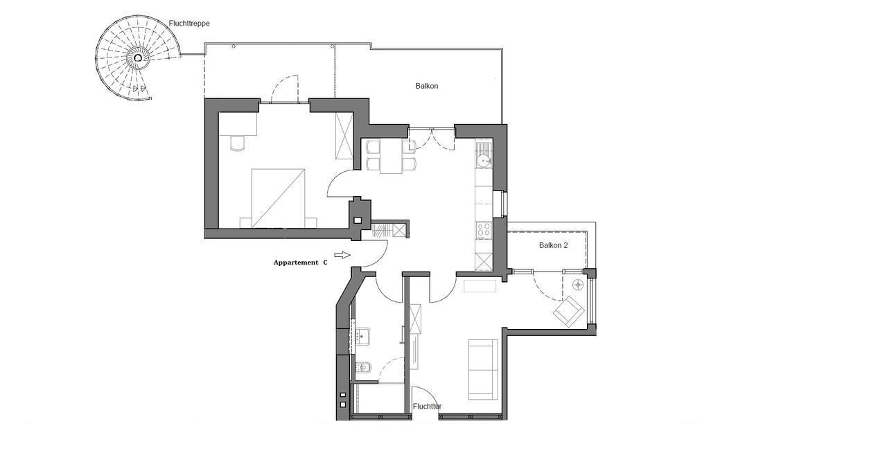 Appartements Am Kurpark Бад Пирмонт Екстериор снимка